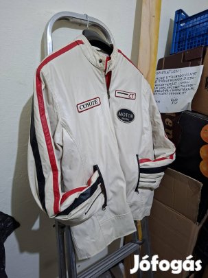 Bőrhatású dzseki, jó állapotban eladó
