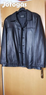 Bőrkabát 58-as méretben, új állapotban