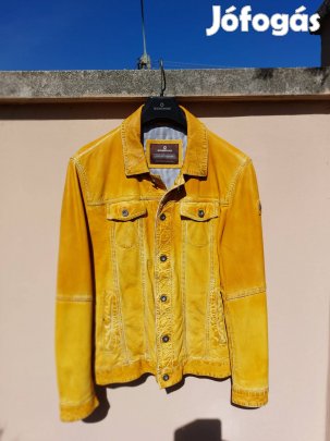 Bőrkabát Millestone kézzel varrott valódi bőr