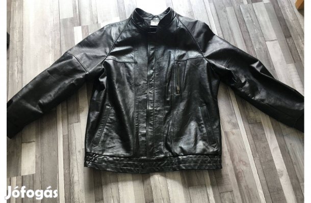 Bőrkabát (fekete)