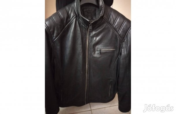 Bőrkabát, valódi bőr, bélelt