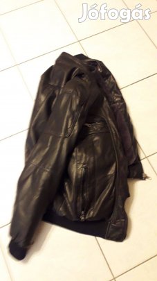 Bőrkabát bélelt ,téli