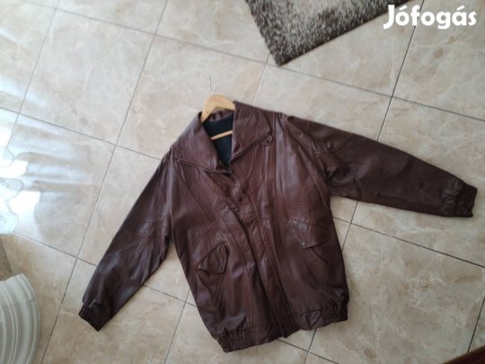 Bőrkabát idősebbeknek igazi bőrből!