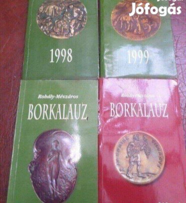 Borkalauz könyv 4 db egyben