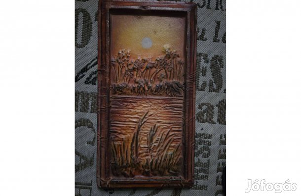 Bőrkép, Bezdány Zsolt bőrműves, 27x52