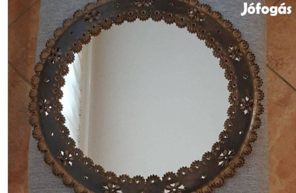 Bőrkeretes tükör eladó