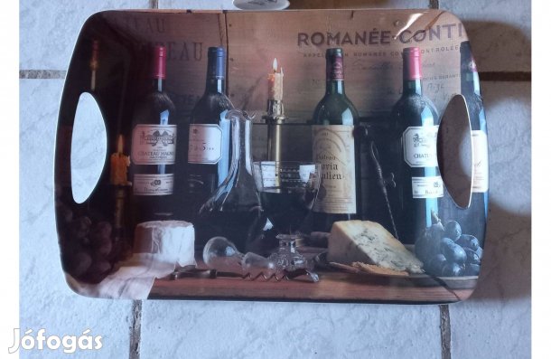 Boros nagy műa. tálca 47 x 32 cm - Új