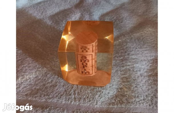 Boros parafa dugó műa. kockába öntve 5,5 cm - Új