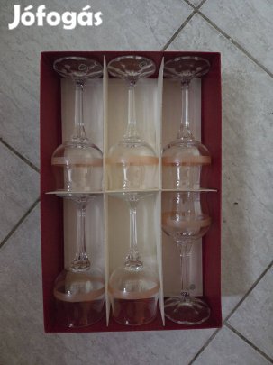 Boros pohár készlet