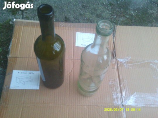 Boros üveg 0.75 literes