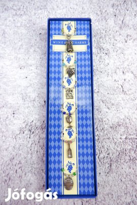 Borospohár pezsgőspohár dísz