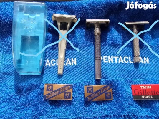 Borotva Régi 9 Fokozatú Retro borotvapenge nélkül