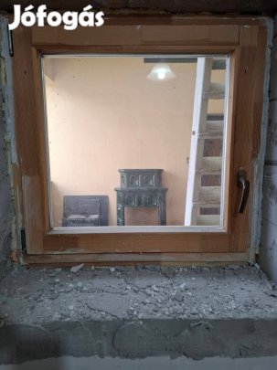 Borovi Fenyő Ablak Bukó-Nyíló 90x90 cm