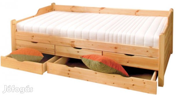 Borovi fenyő ágykeret (Claudia)