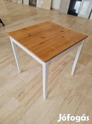 Borovi fenyő étkezőasztal 90×90