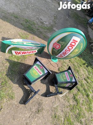 Borsodi Sörgyár lámpa szett