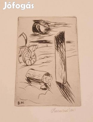 Borsos Miklós Rézkarc Borsos Miklós Rézkarc