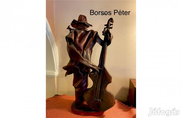 Borsos Péter bőrszobrász-művész alkotás