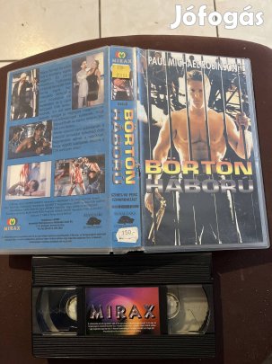 Börtön háború akció vhs 