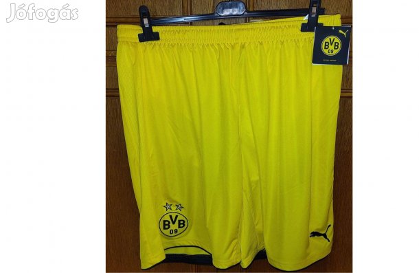 Borussia Dortmund eredeti sárga Puma rövid nadrág (XL)