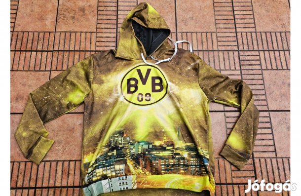 Borussia Dortmund kapucnis szurkolói pulóver XXL Xxxl