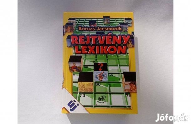 Boruzs-Jacsmenik: Rejtvény lexikon * Ajándékozható példány * 600 Ft
