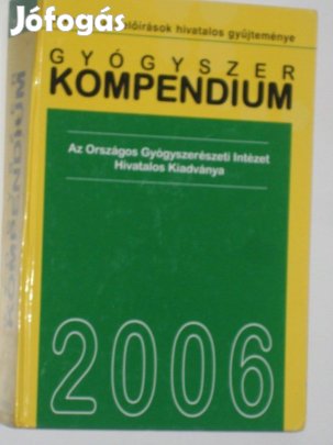 Borvendég Gyógyszer kompendium 2006 + melléklet