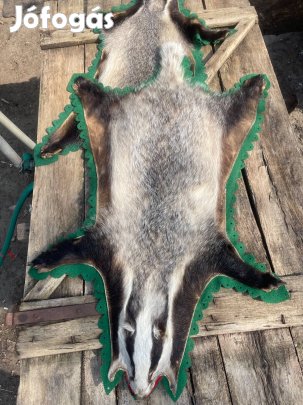 Borz és róka szőrmék