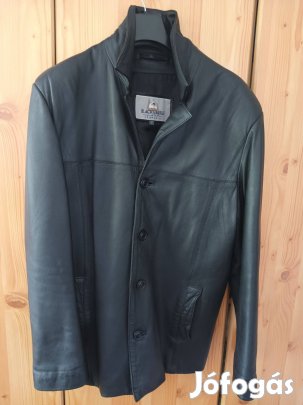 Bőrzakó fekete Black Eagle