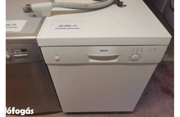 Bosch 12 terítékes 60 cm széles mosgatógép garanciával