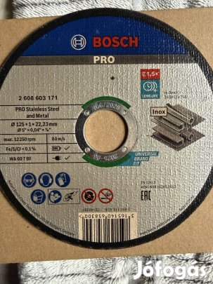Bosch 25-db 125* Fém vágó flex korong
