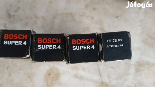 Bosch 4 polusú Ford Focus Fiesta Mondeo Fusion Gyújtógyertya