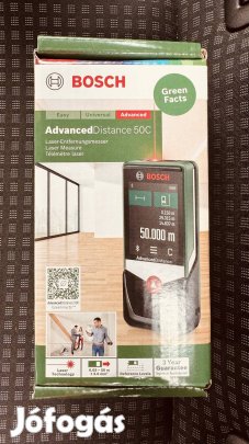 Bosch Advanceddistance 50C Digitális lézeres távolságmérő új