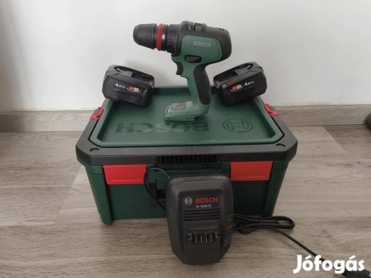 Bosch Advanceddrill 18V akkus fúrócsavarozó 2 db 4,0 Ah akkuval