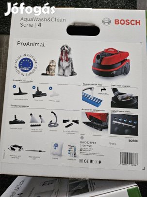 Bosch BWD421PET takarítógép