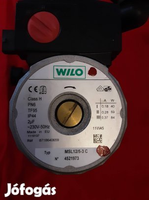 Bosch Condens Wilo fűtési keringető szivattyú hidroblokk 