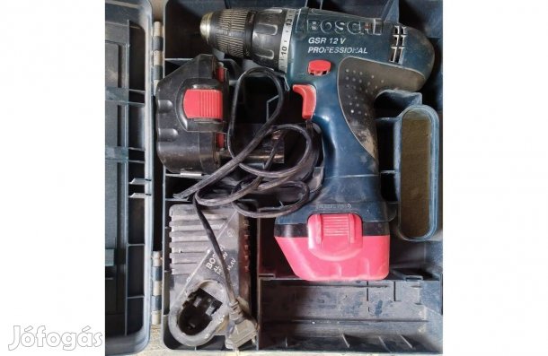 Bosch GSR 12 V akkus csavarozó