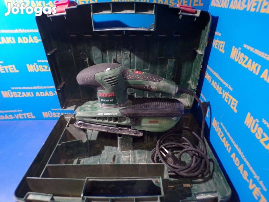 Bosch PSS200-AC Rezgőcsiszoló jótállással f