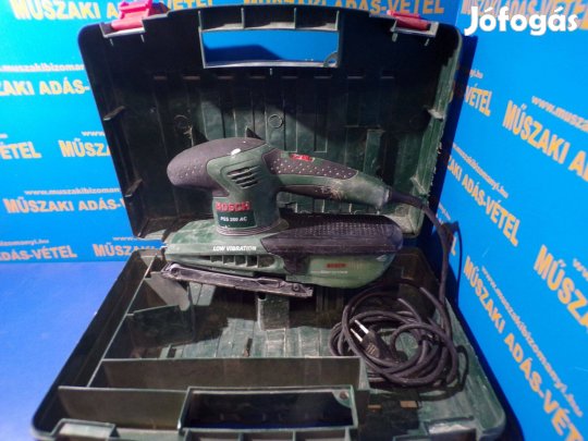 Bosch PSS 200 AC rezgőcsiszoló jótállással g