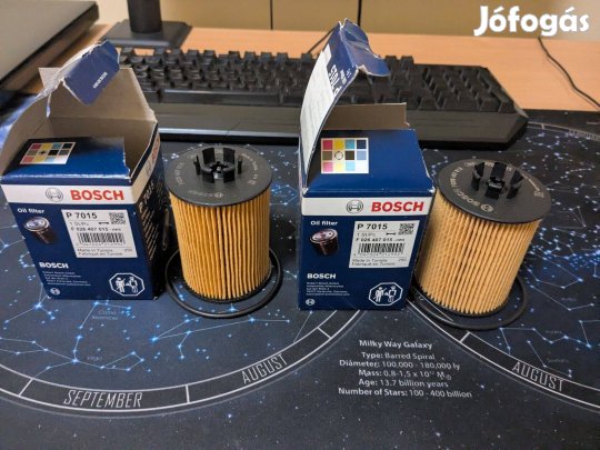 Bosch P 7015 / F 026 407 015 olajszűrők, 2 db - teljesen újak!