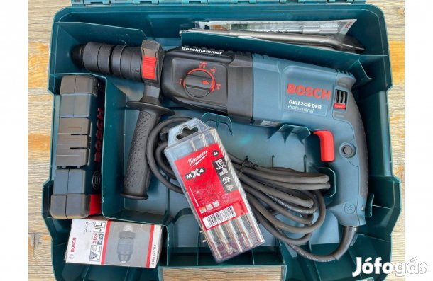Bosch Professional GBH 2-26DFR Fúrókalapács gyorsan cserélhető tokmány