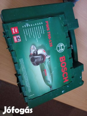 Bosch Pws 750 - 125 sarokcsiszoló flex sarok csiszoló újszerű állapot