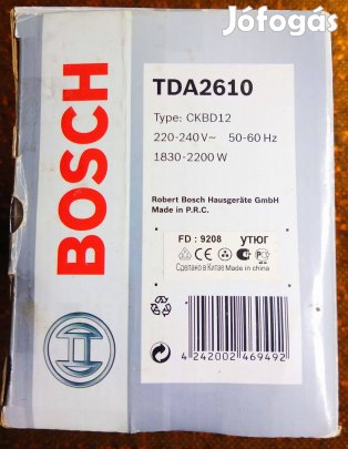 Bosch Sensixx B1 Secure gőzölős vasaló, Palladium-Glisee talppal