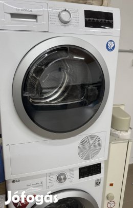 Bosch Serie 6 hőszivattyús szárítógép - 9 kg - A++ - WTW85461BY