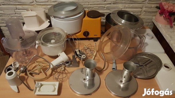 Bosch UM3 fém tálas robotgép, tálas mixer, dagasztó gyönyörű, újszerű