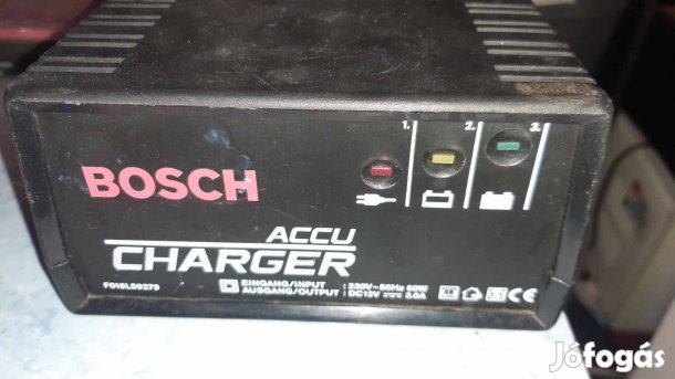Bosch akkutöltő 12v hibás
