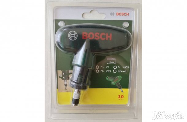 Bosch bal/jobb racsnis csavarhúzó készlet eladó