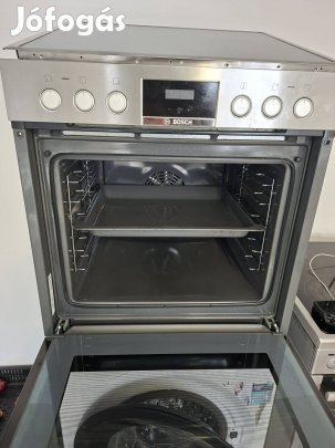 Bosch beépíthető elektromos sütő szett keramialappal hőlégkeverős 