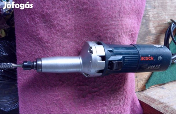 Bosch egyenes csiszoló fordulat szab. lyuk köszörű, turbó maró