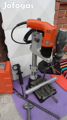 Bosch fúrógép állvány új 860 mm ipari dupla asztalos, öntvény talp